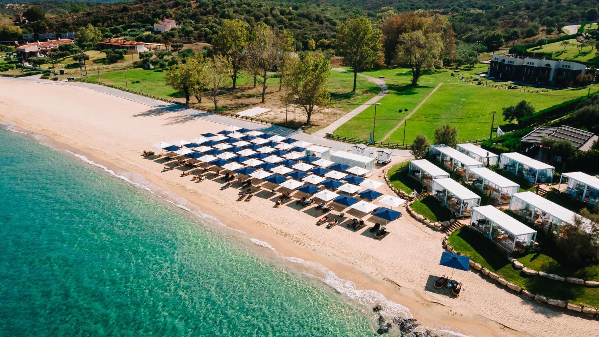 Avaton Luxury Beach Resort - Relais & Chateaux Ouranoupoli Bagian luar foto